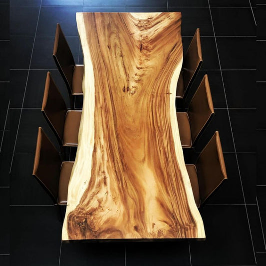 Tables en Suar Massif – Un Bois Exotique et Intemporel - FOLLOS DESIGN