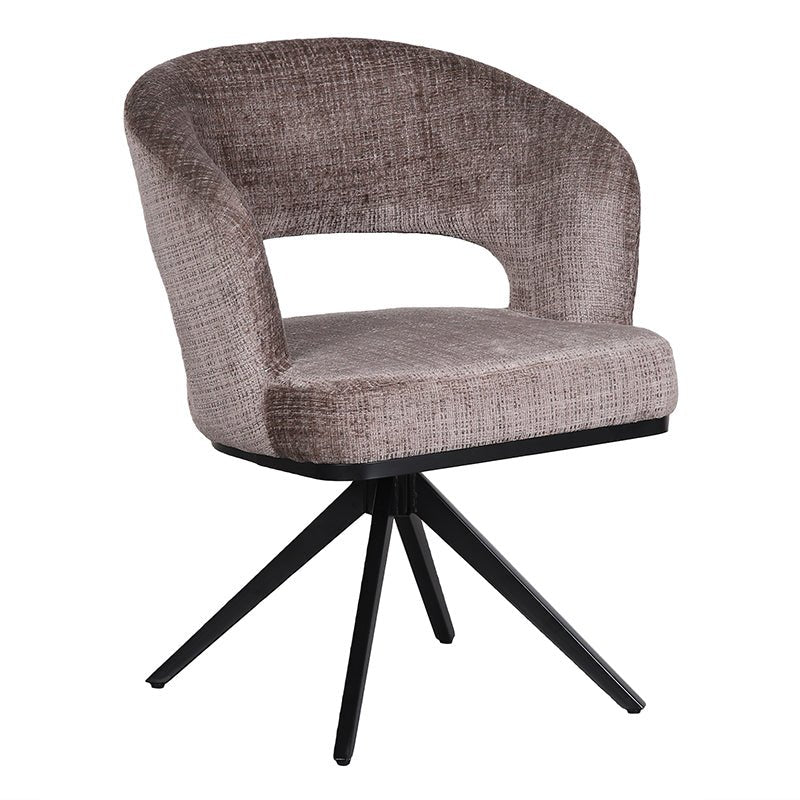Chaises AVOINE – Assise confortable avec pieds noirs