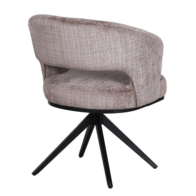 Chaises AVOINE – Teinte taupe en situation bureau