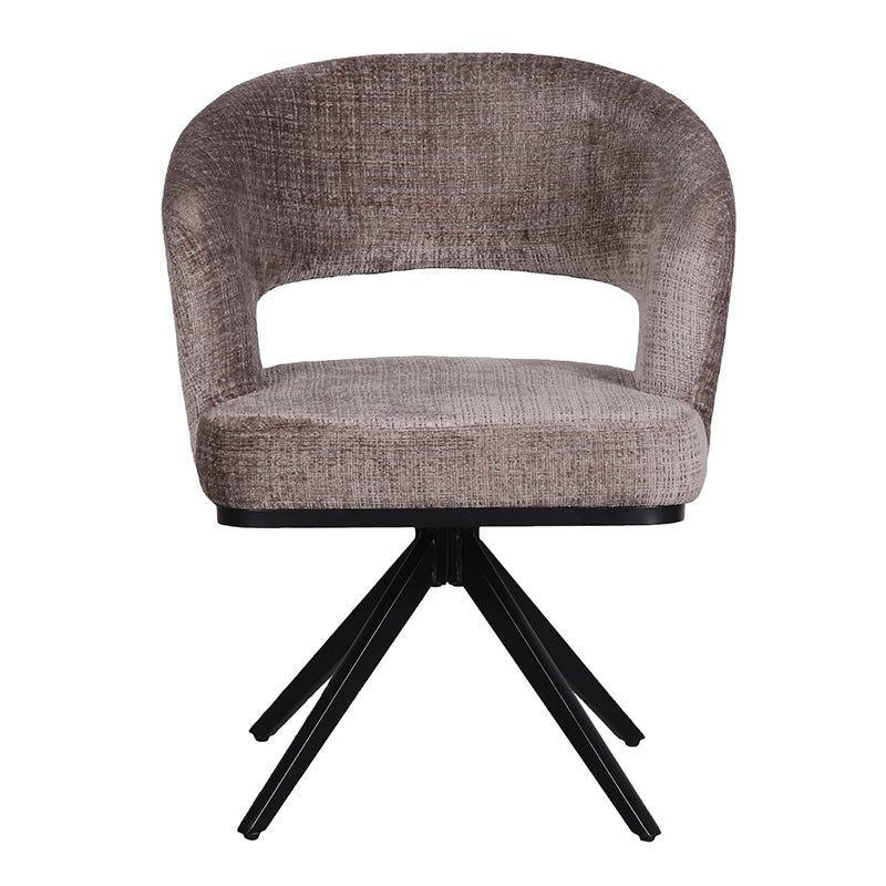 Chaises AVOINE – Vue de profil dans une salle à manger contemporaine