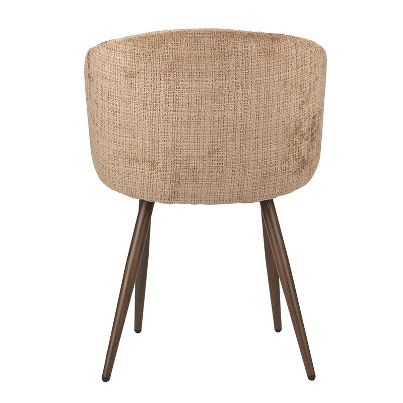 Chaise – modèle LUNE – La paire Tissu Bouclé Confort Moderne - 10