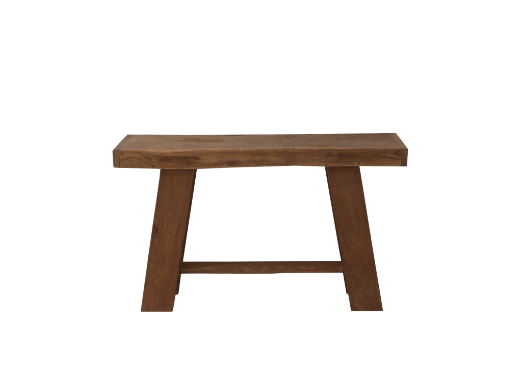 Console Bois Massif - KAMI – Lignes Épurées, Finition Bois Fait Main - FOLLOS DESIGN