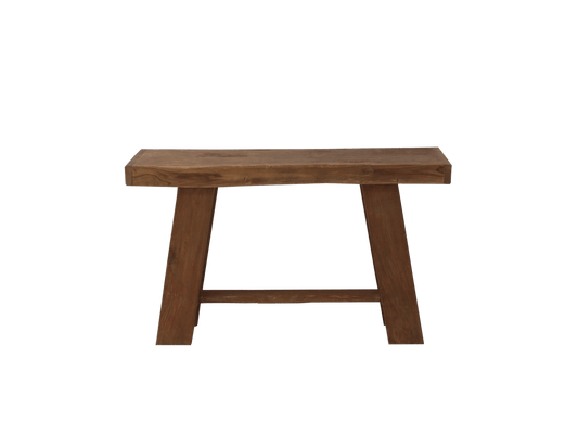 Console Bois Massif - KAMI – Lignes Épurées, Finition Bois Fait Main - FOLLOS DESIGN