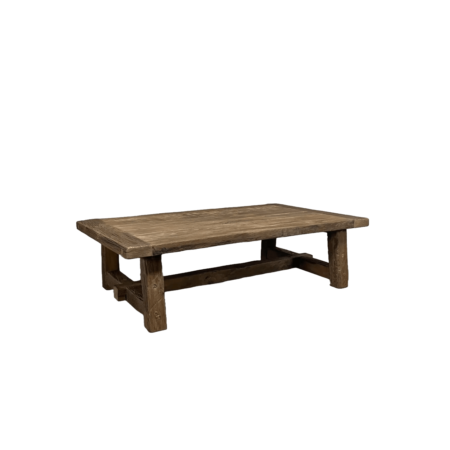 Table basse style ferme Founder en Chêne massif ancien - FOLLOS DESIGN