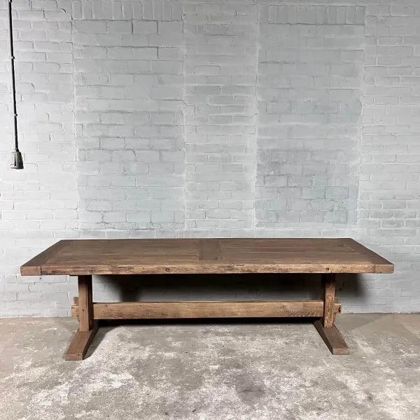 Table de Ferme Hed en Chêne Massif - Personnalisable - FOLLOS DESIGN
