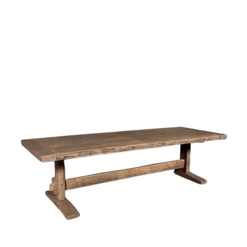 Table de Ferme Hed en Chêne Massif - Personnalisable - FOLLOS DESIGN