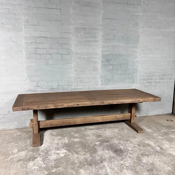 Table de Ferme Hed en Chêne Massif - Personnalisable - FOLLOS DESIGN