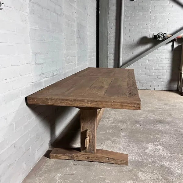 Table de Ferme Hed en Chêne Massif - Personnalisable - FOLLOS DESIGN