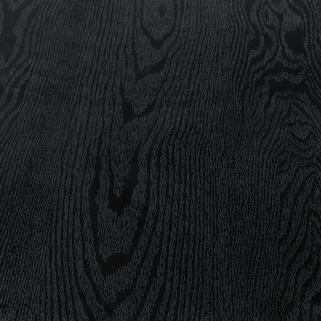 Table de salle à manger ovale noire - FOLLOS DESIGN