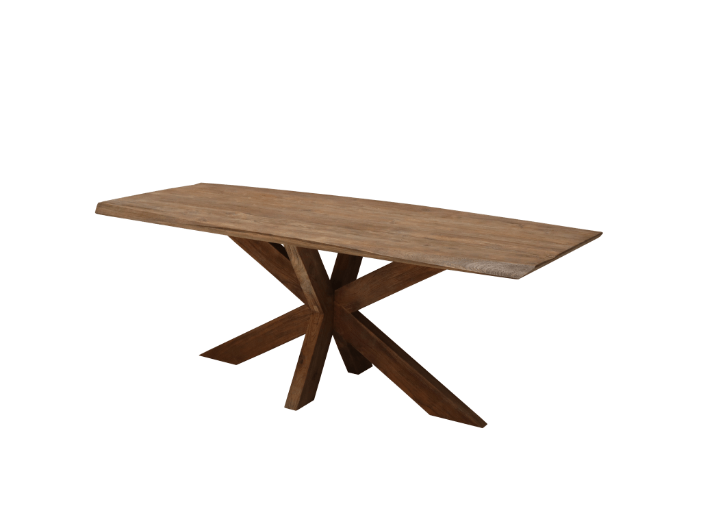 Table Iris modèle ovale danoise en Bois Massif - FOLLOS DESIGN
