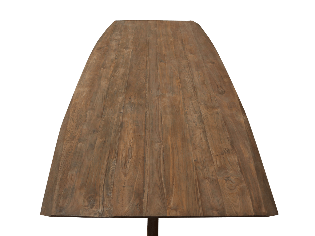 Table Iris modèle ovale danoise en Bois Massif - FOLLOS DESIGN