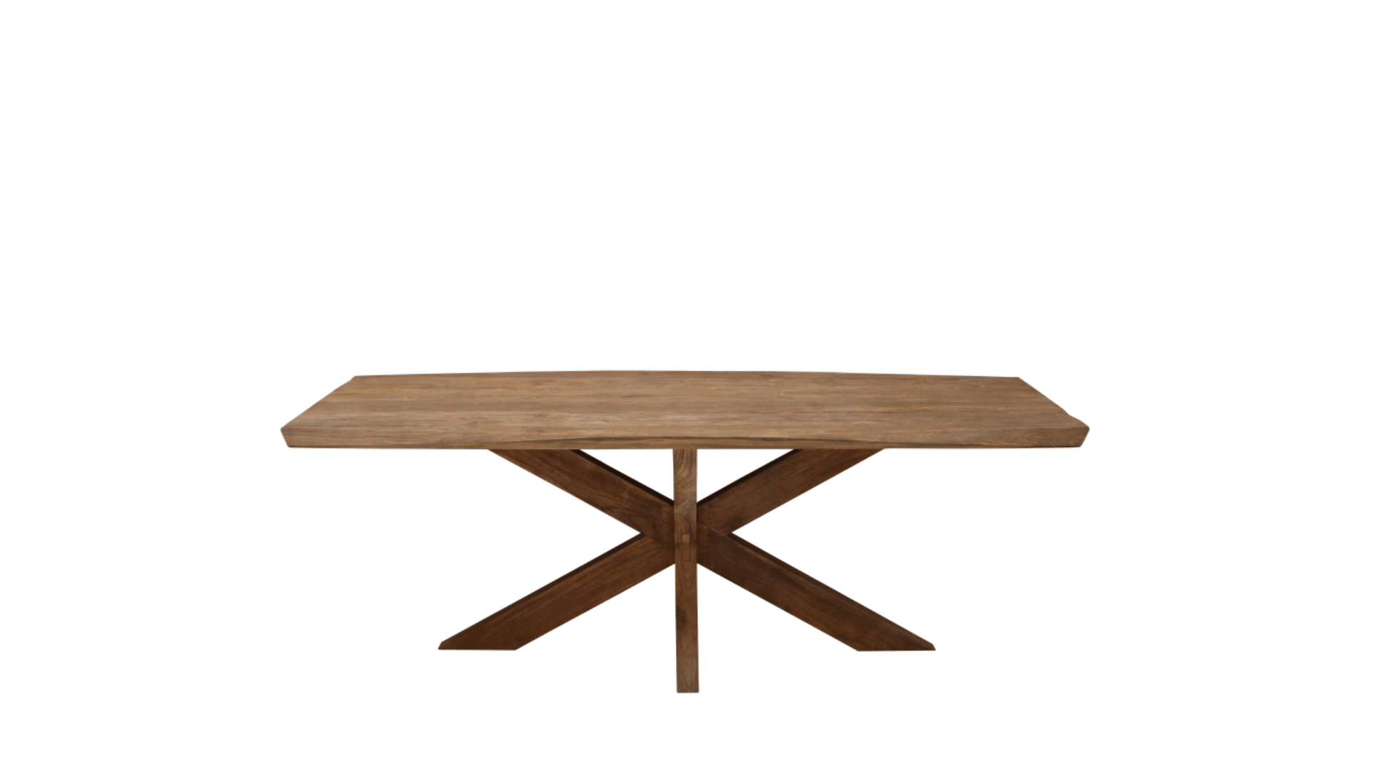 Table Iris – Modèle Ovale Style Danois en Bois Massif - FOLLOS DESIGN