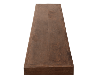 Console Bois Massif - KAMI – Lignes Épurées, Finition Bois Fait Main - FOLLOS DESIGN
