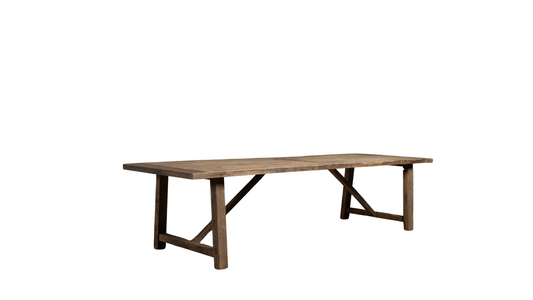 Table de Ferme Chêne Massif Ancien – Millau - FOLLOS DESIGN