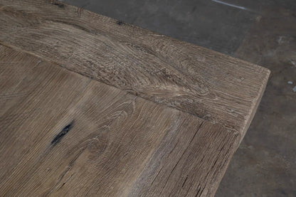 Plateau de 7 cm en bois massif ancien – texture naturelle du bois