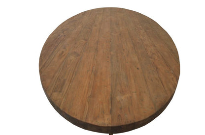 Table Iris modèle ovale en Bois Massif - FOLLOS DESIGN