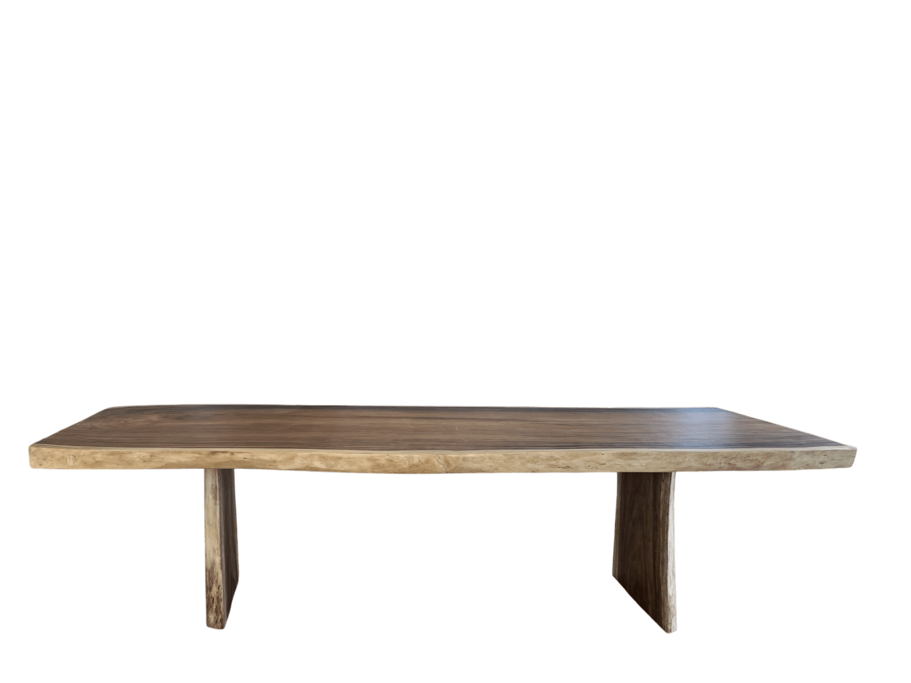 Table Suar massif Live Edge tronc d'arbre - à votre image - FOLLOS DESIGN