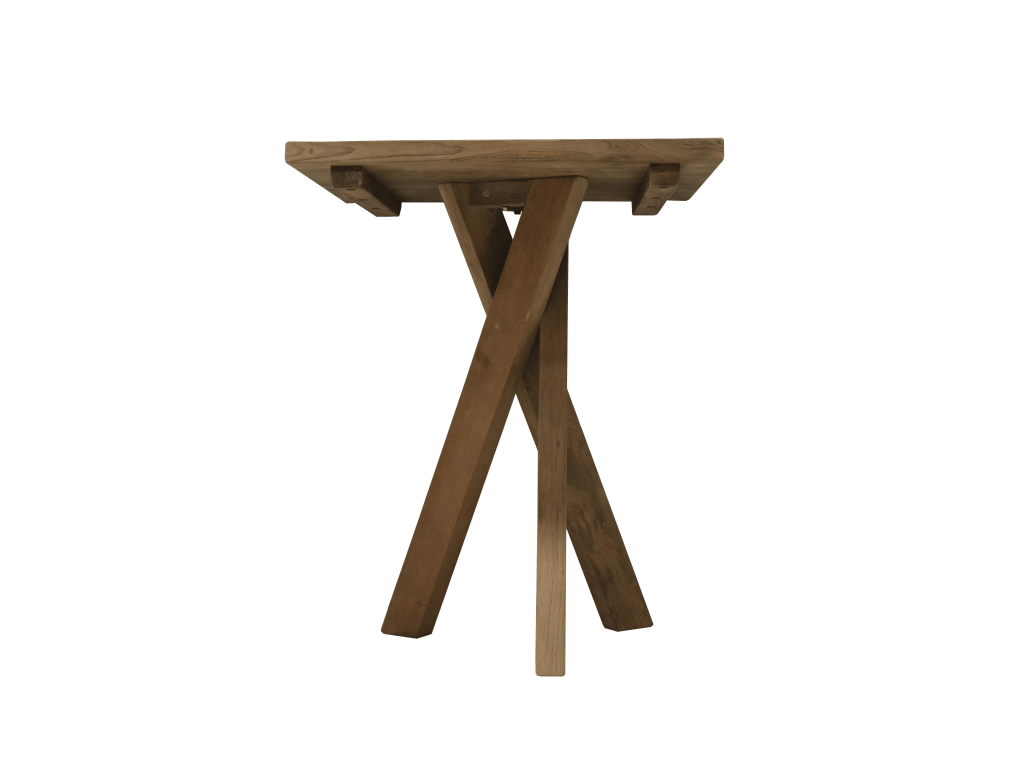 Table Trophy 3 pieds en bois massif - FOLLOS DESIGN